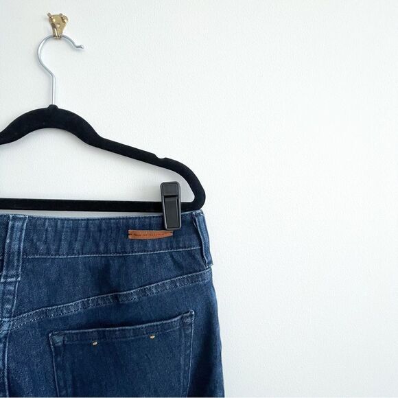 Anthropologie Pilcro High-Rise Denim Leggings Dark Blue Wash Jeans Women's 27 - Picture 5 of 12